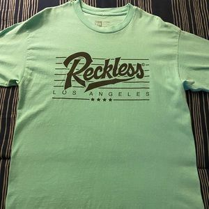 Men’s Young & Reckless Large Short Sleeve Tee